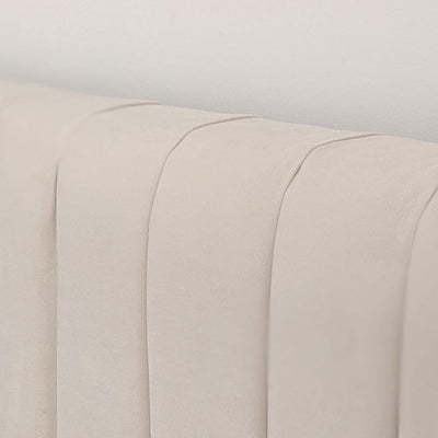 Atlantis Wide Floor Standing Headboard with Bed Base MTO Beds and Headboards 