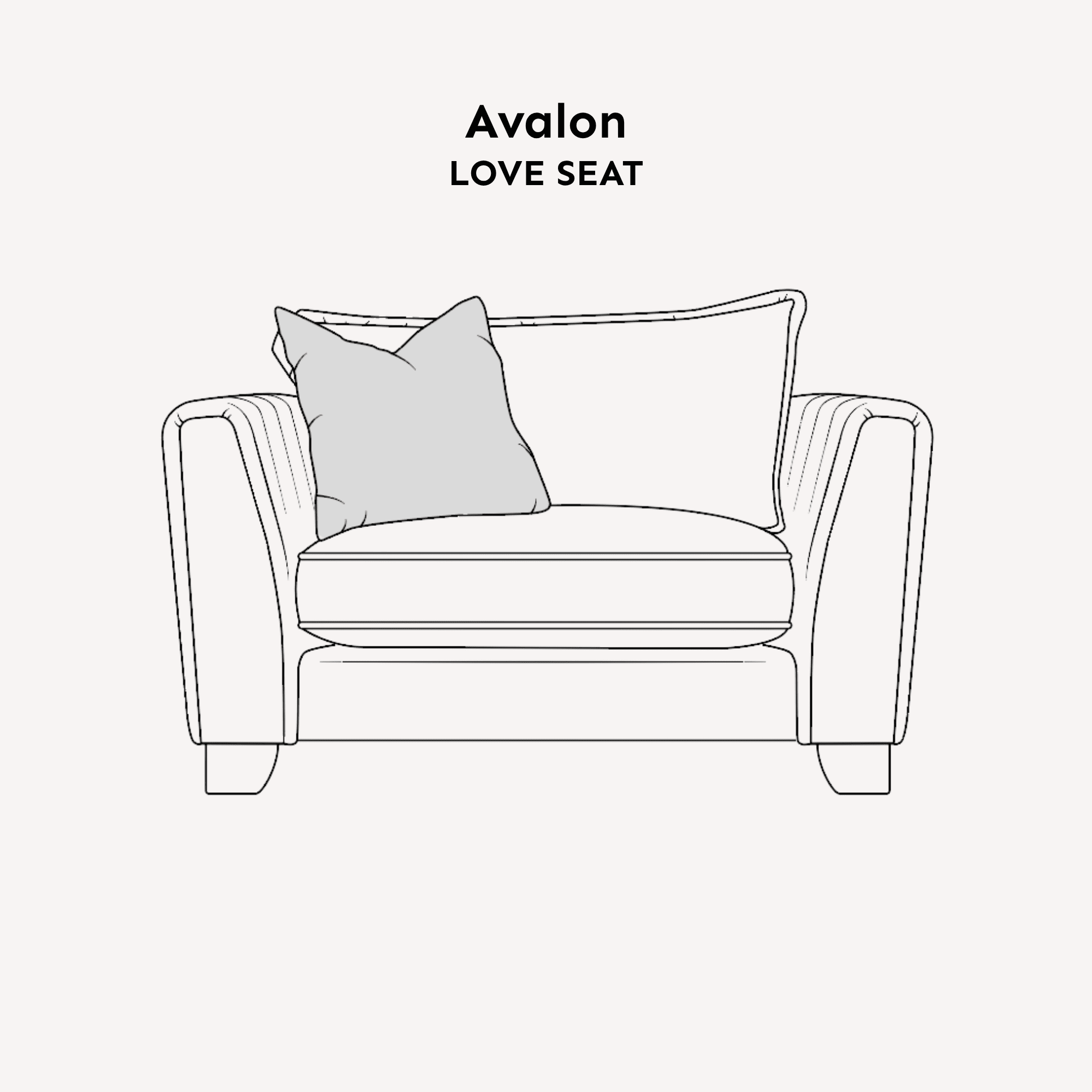 Avalon Neutral Velvet Sofa Range with Monochrome Accents 