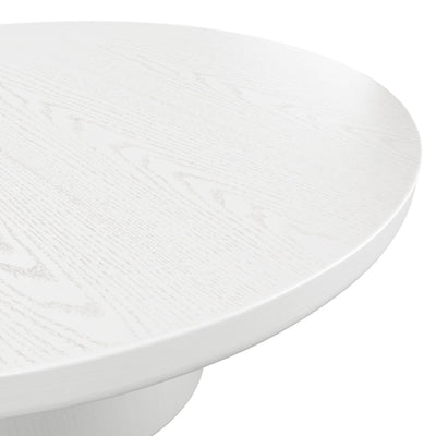 Azure White Round Coffee Table Furniture 