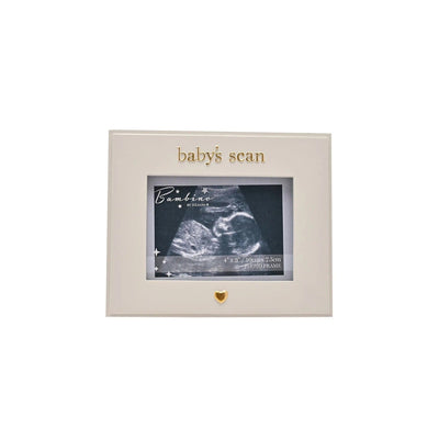 Baby's Scan Cream & Gold Photo Frame Accessories 