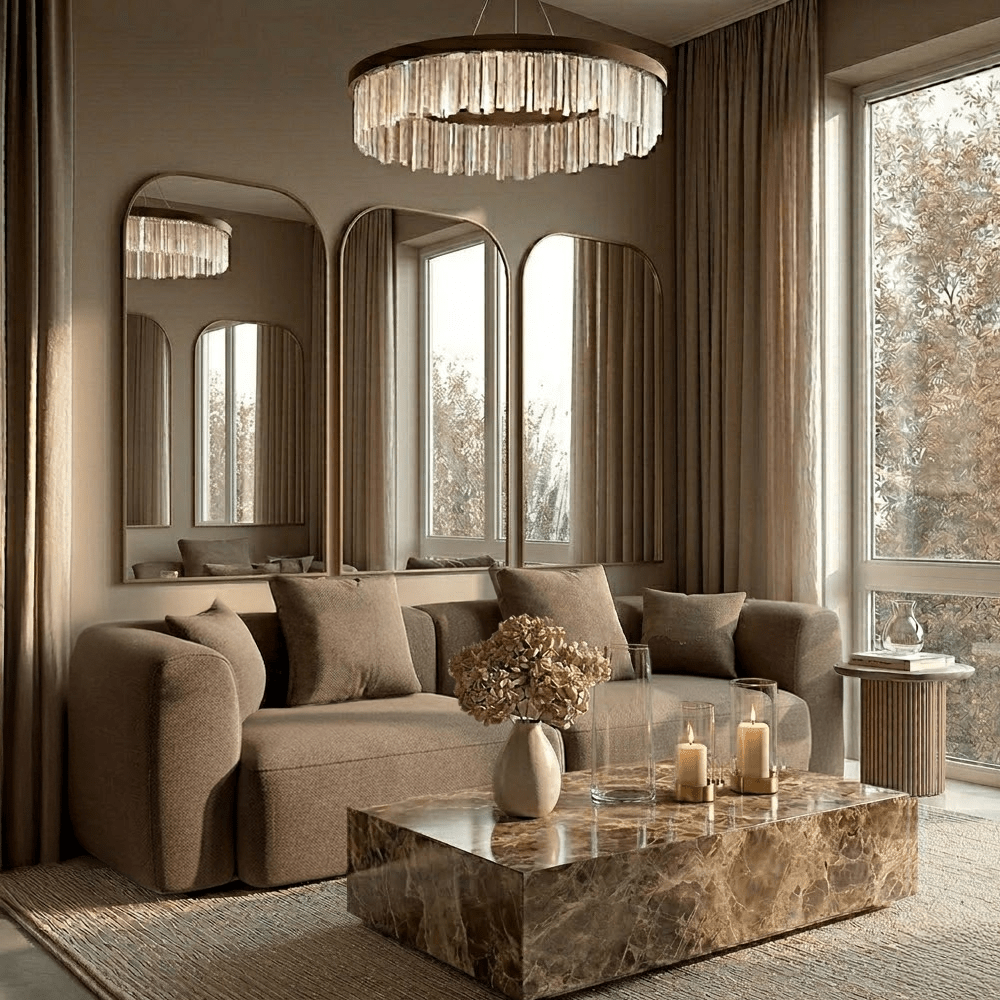 Bellina Brown Velvet Luxury 2 Seater Sofa Sofa 