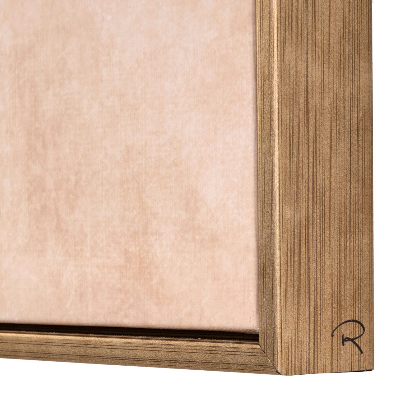 Berkeley Warm Abstract Framed Canvas Wall Art Accessories 