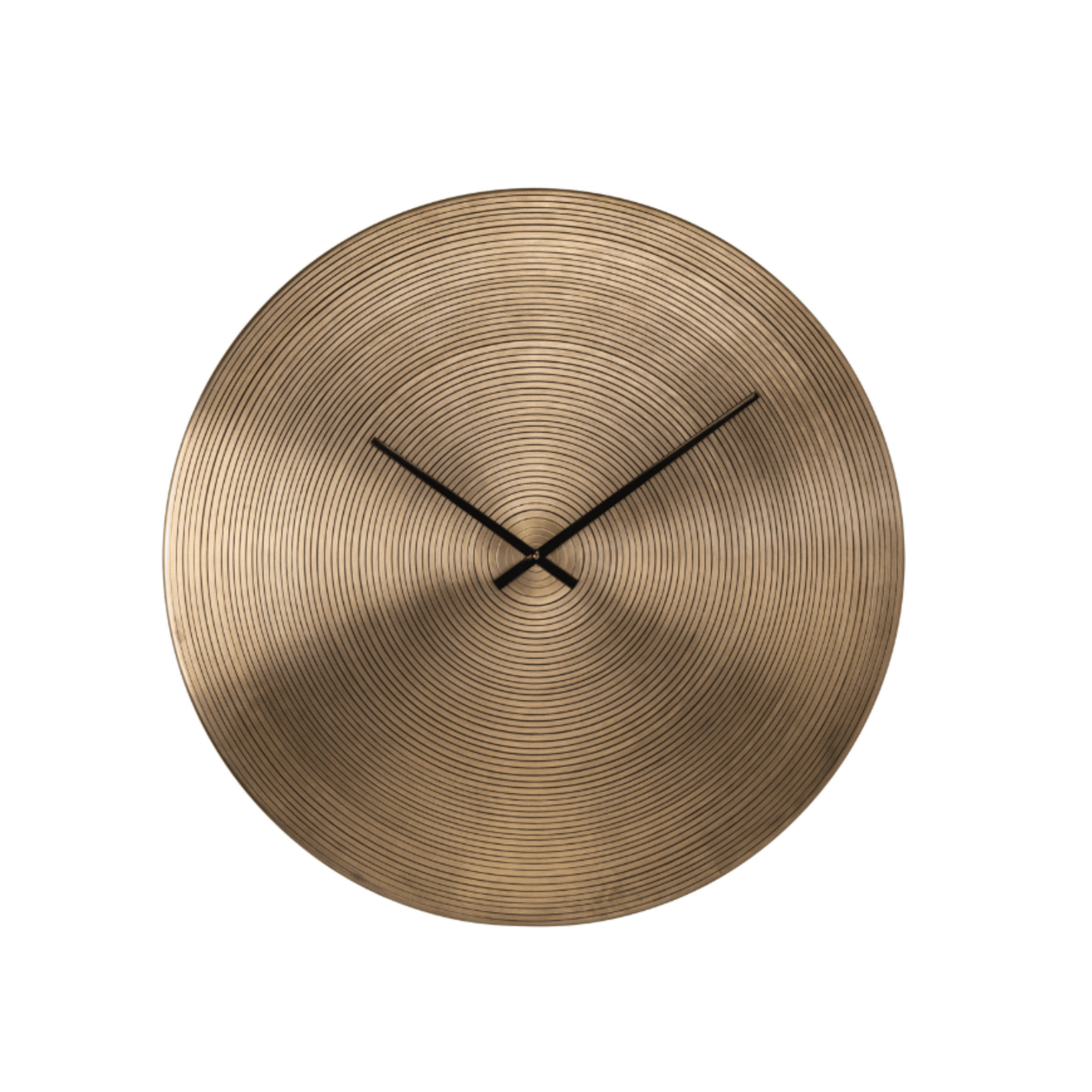 Berlin Round Gold Wall Clock Accessories 