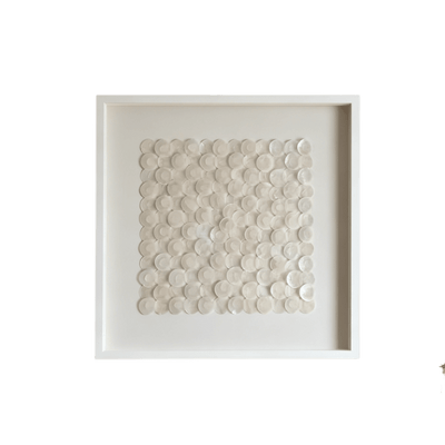 Bethan Pearlised Shells Boxed Wall Art Accessories 