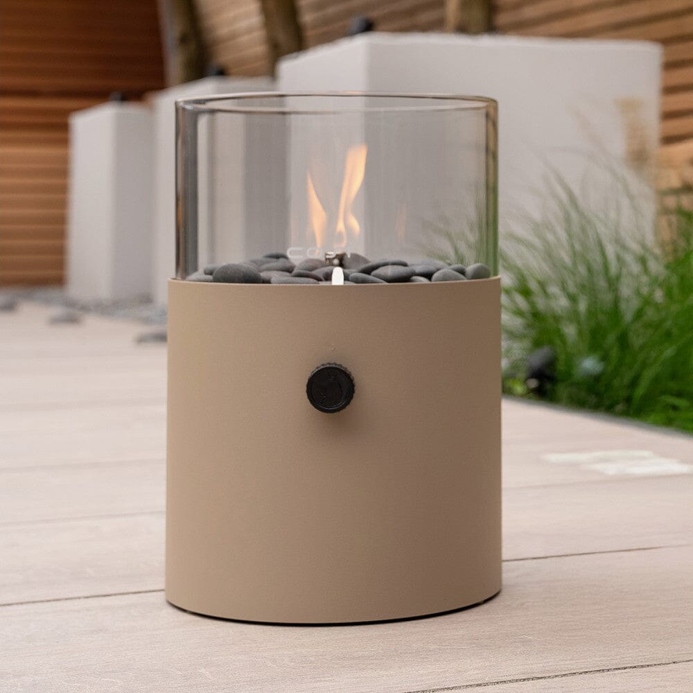 Blaze Beige Fire Lantern with Handle Accessories 