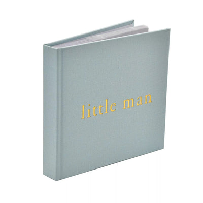 Blue & Gold 'Little Man' Photo Album Nursery 