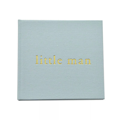 Blue & Gold 'Little Man' Photo Album Nursery 