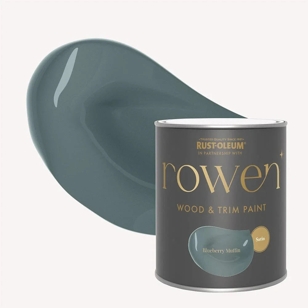 Blueberry Muffin Satin Wood & Trim Paint - 750ml Home Improvement 