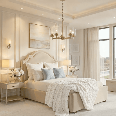 Bonnet Cream Curved Bed 