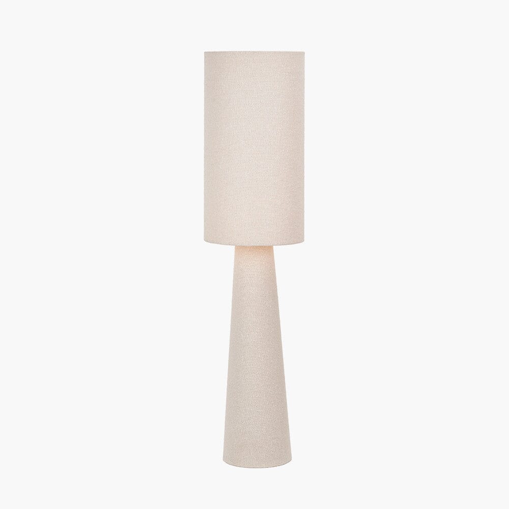 Briony Cream Boucle Fabric Table Lamp Lighting 