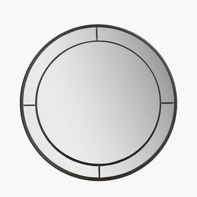 Bronx Antique Bronze Round Wall Mirror Accessories 