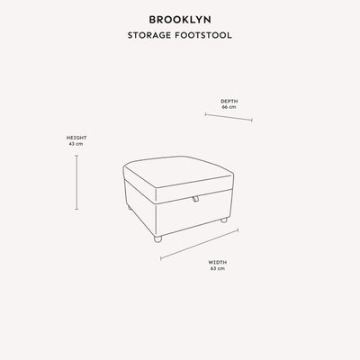 Brooklyn Mink Textured Chenille Sofa Range with Walnut Leg Detail Sofa Storage Footstool 