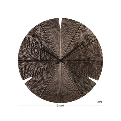 Brooklynn Bronze Decorative Wall Clock Accessories 