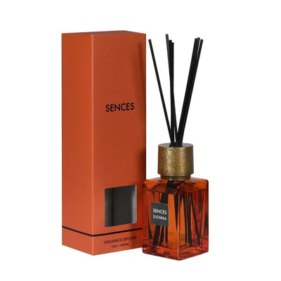 Burnt Orange & Gold Petite Reed Diffuser - 120ml Fragrance 
