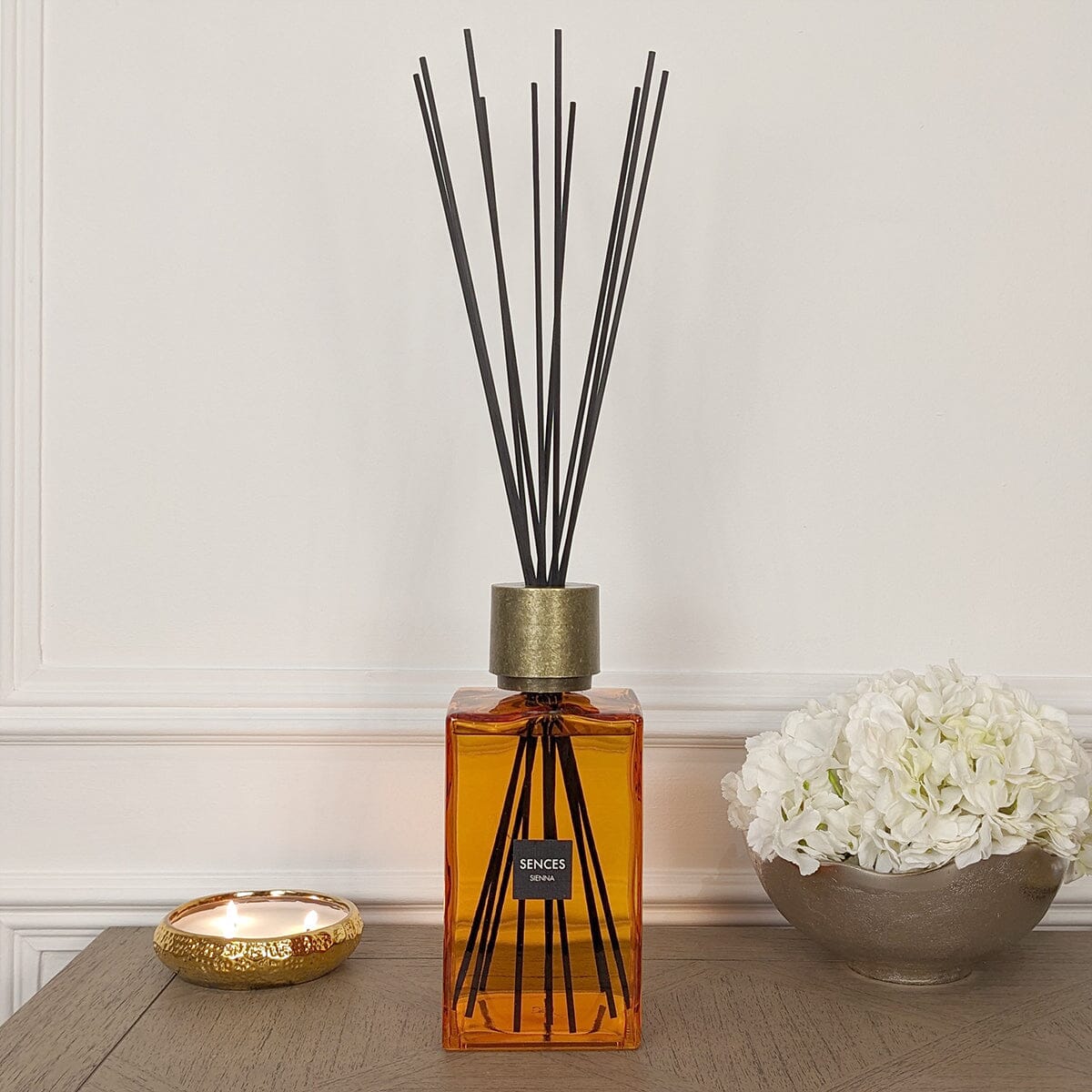 Burnt Orange & Gold XL Reed Diffuser - 2200ml Fragrance 