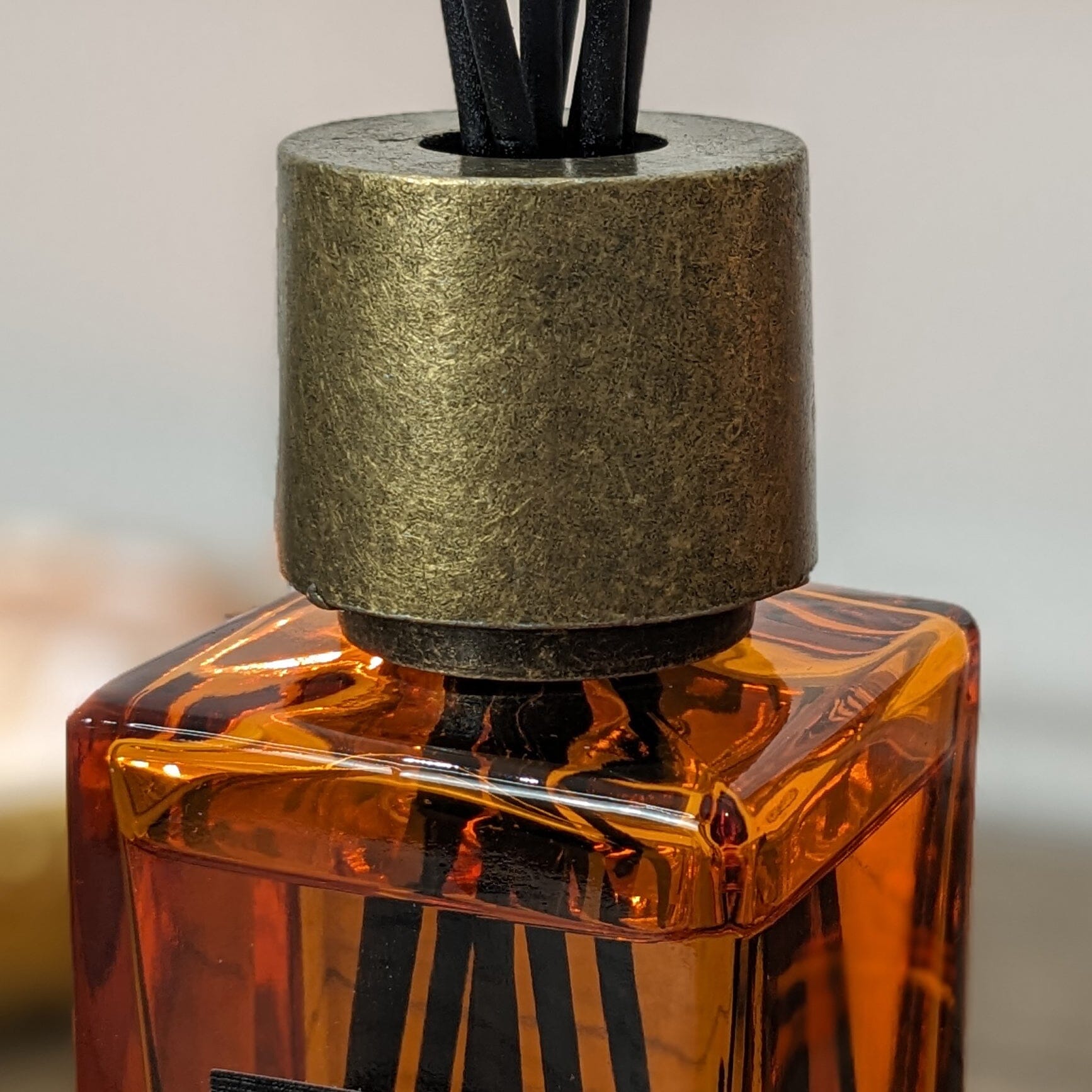 Burnt Orange & Gold XL Reed Diffuser - 2200ml Fragrance 