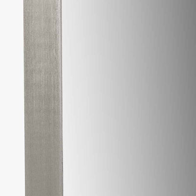 Cairns Brushed Silver Arched Floor Mirror Accessories 