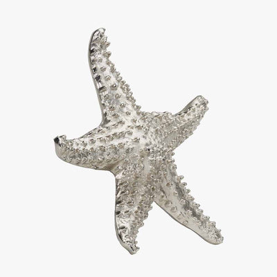 Calix Silver Metal Decorative Starfish Ornament Accessories 