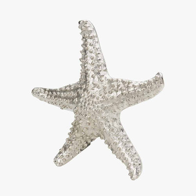 Calix Silver Metal Decorative Starfish Ornament Accessories 