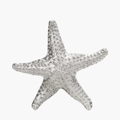 Calix Silver Metal Decorative Starfish Ornament Accessories 