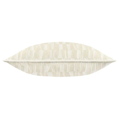 Calypso Ivory Velvet Pattern Cushion- 50x50cm 