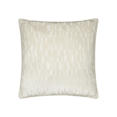 Calypso Ivory Velvet Pattern Cushion- 50x50cm 