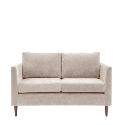 Camley Cream Textured 2 Seater Sofa Sofa 