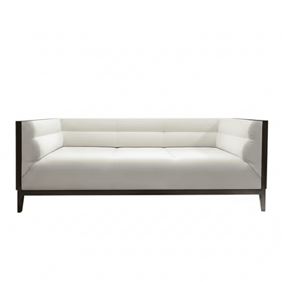 Carina Cream Velvet Sofa Range with Black Plinth Sofa 
