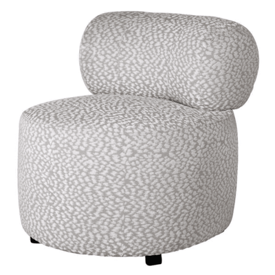 Carmen Beige & White Patterned Accent Chair Furniture 
