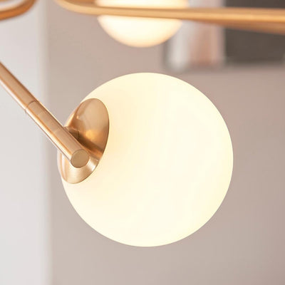 Charlie Gold 10 Light Pendant Ceiling Light Lighting 