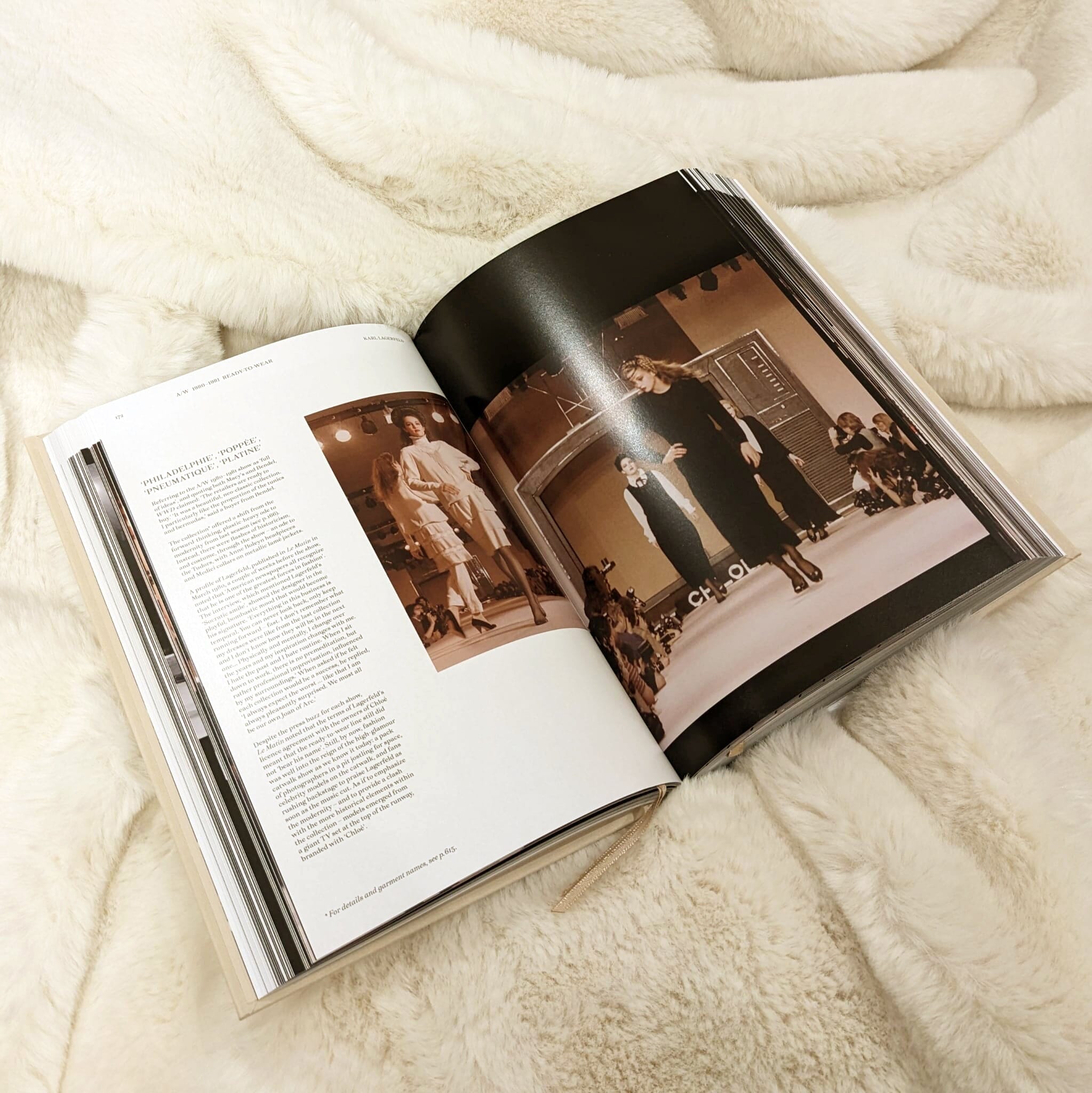Chloe Neutral Catwalk Hardback Coffee Table Book Accessories 