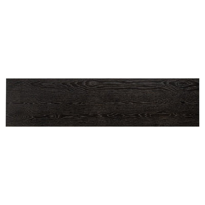 Churchill Black Wooden Arch Console Table Furniture 