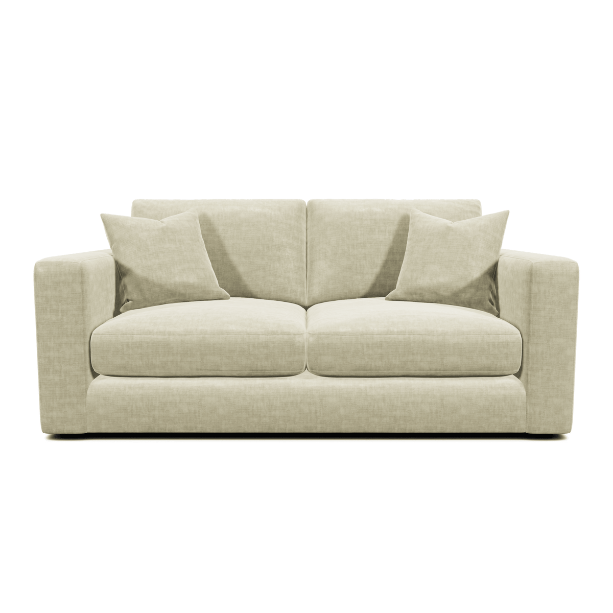 Cleo Luxe Chenille Pearl Sofa Range Sofa 2 Seater Sofa 