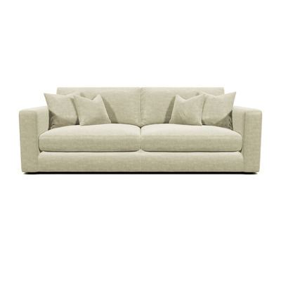 Cleo Luxe Chenille Pearl Sofa Range Sofa 3 Seater Split Sofa 