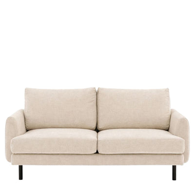 Cordelia Oatmeal Textured 3 Seater Sofa Sofa 