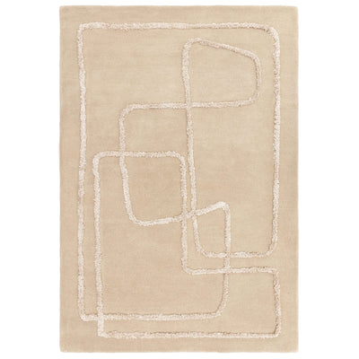 Cordero Sand Abstract Line Rug 