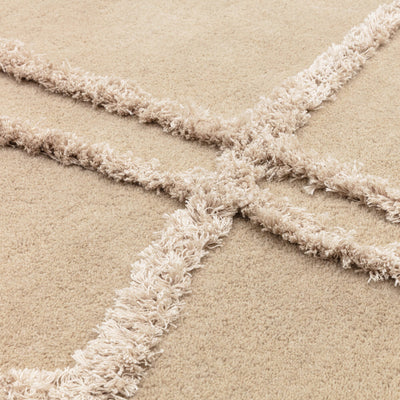 Cordero Sand Abstract Line Rug 