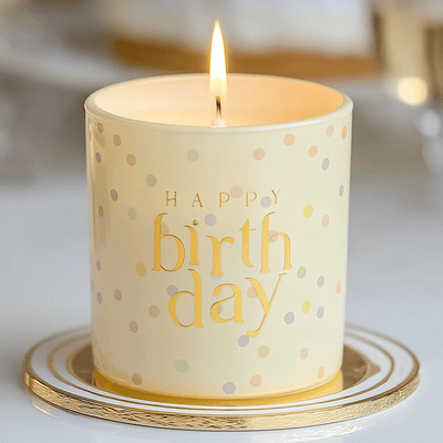 Crisp Cotton 'Happy Birthday' Candle Fragrance 