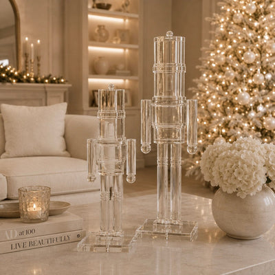 Decorative Perspex Nutcracker Ornament Accessories 