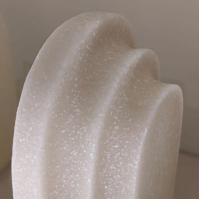 Delaney White Marble Set of 2 Bookends Accessories 