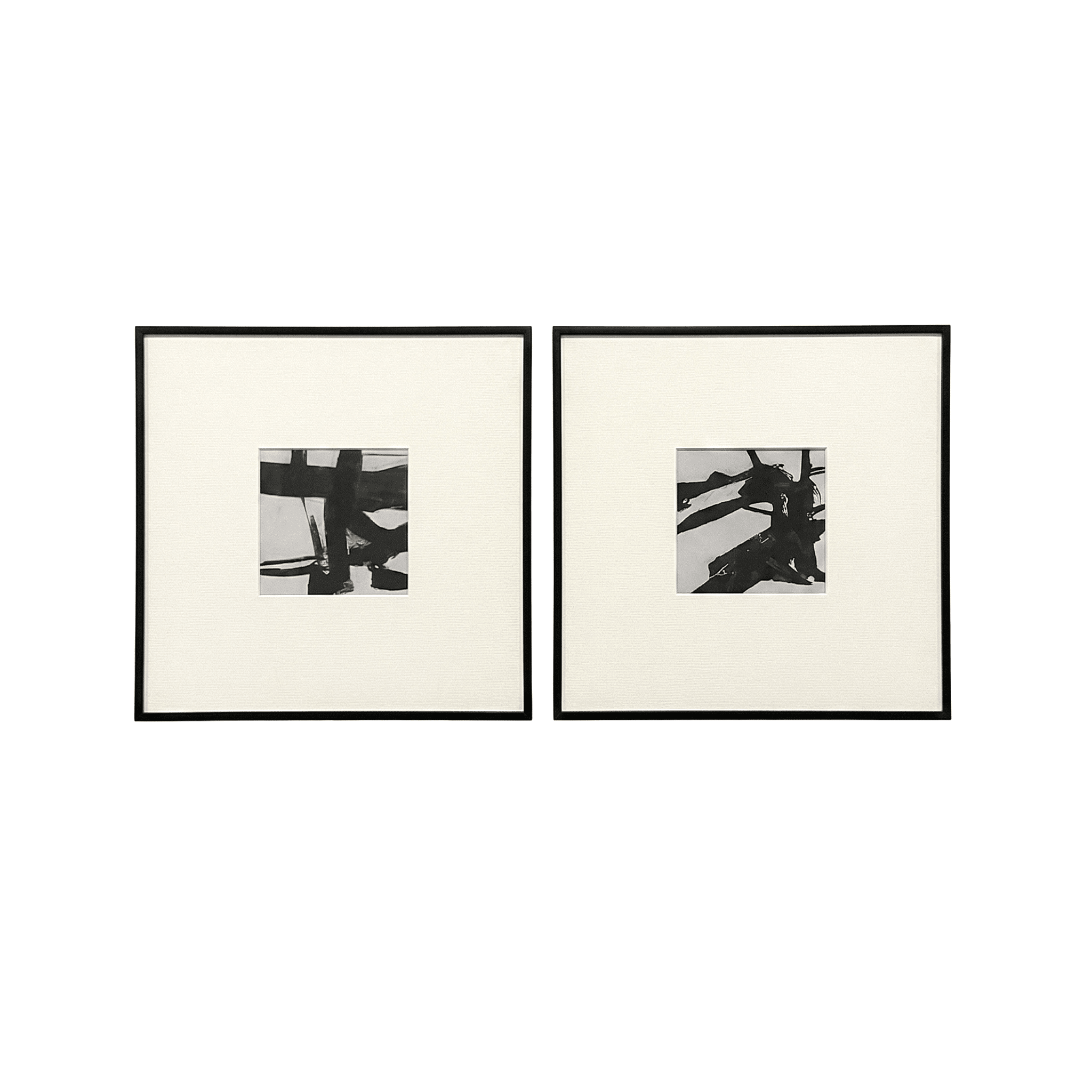 Deluxe Monochrome Wall Art - Set of 2 Accessories 