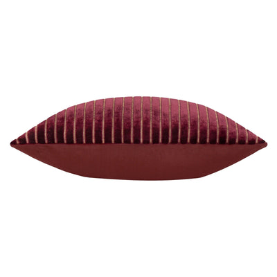 Dravenna Burgundy Striped Cushion- 50x50cm 