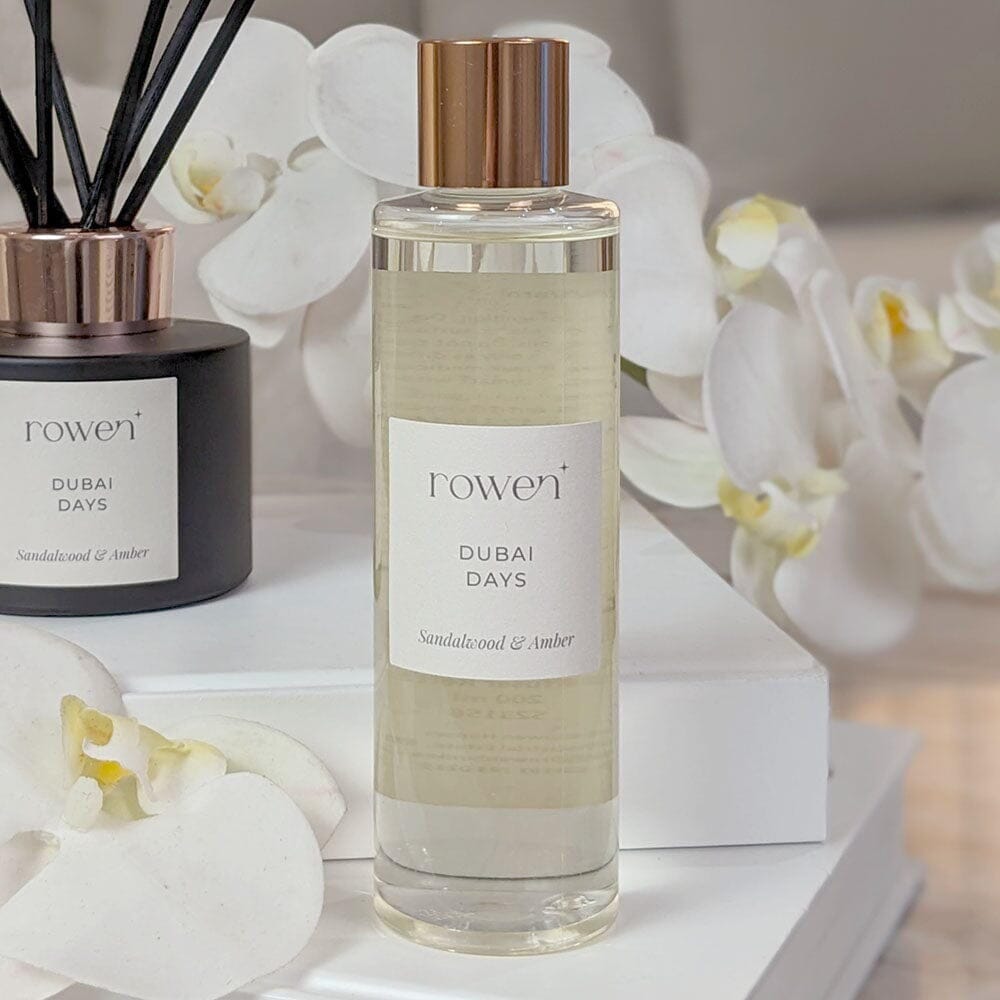 Dubai Days 200ml Diffuser Refill - Sandalwood & Amber Fragrance 