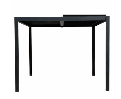 Dubrovnik Black Outdoor Aluminium Pergola Furniture 