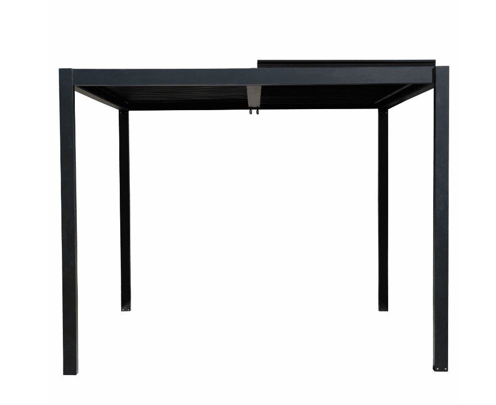 Dubrovnik Black Outdoor Aluminium Pergola Furniture 