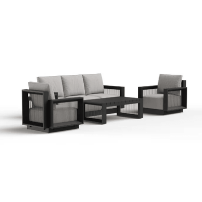 Dune Graphite 5 Seater Outdoor Set Outdoor 
