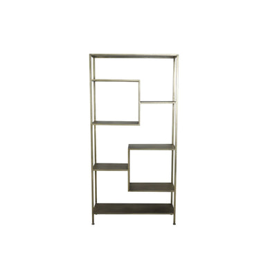Efilia Antique Gold Shelving Unit Furniture 
