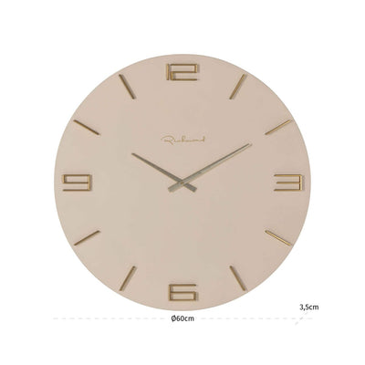 Eliana Cream & Gold Wall Clock Accessories 