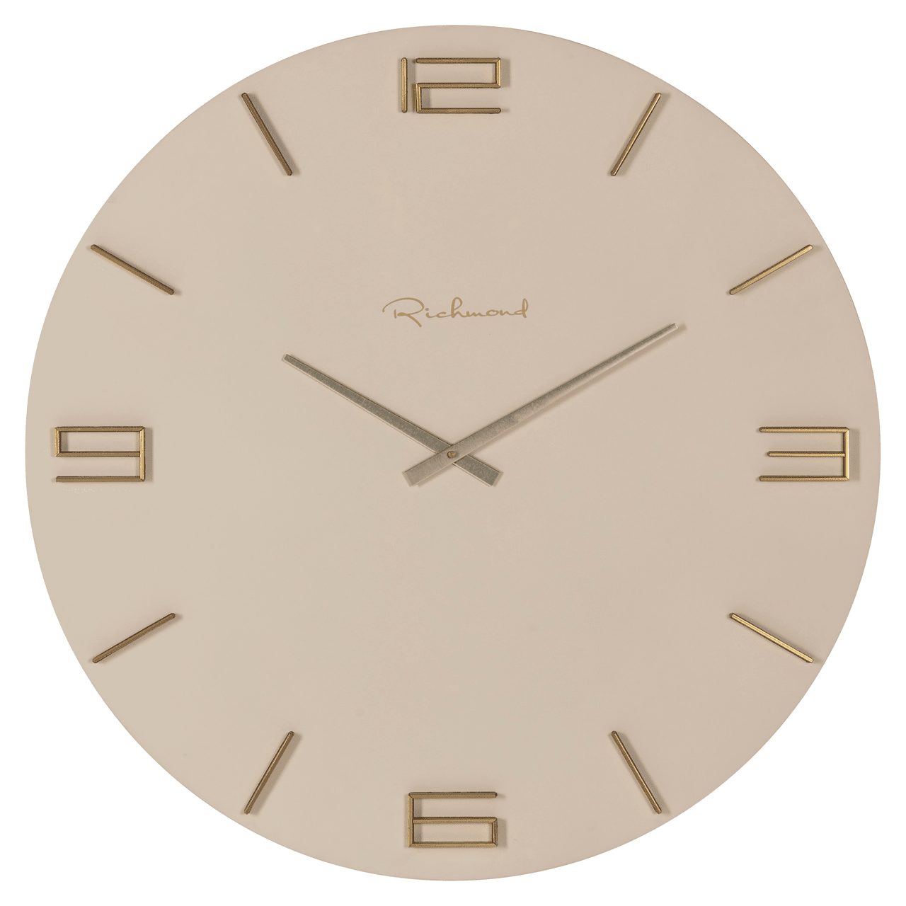 Eliana Cream & Gold Wall Clock Accessories 
