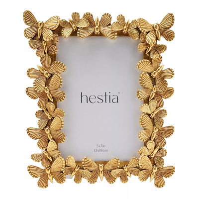 Elysia Gold 3D Butterfly Photo Frame- 5x7" Accessories 